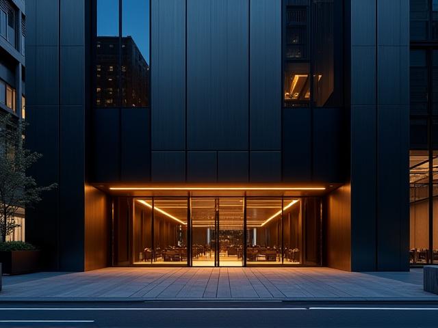 Xelquindarvethのモダンな校舎外観