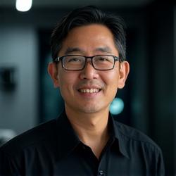 ベテラン環境アーティスト 田中健司 氏のポートレート