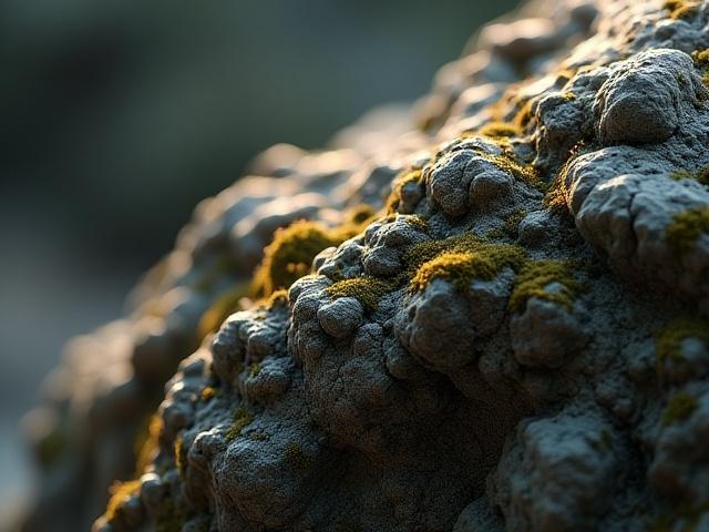 Substance Designerで生成された複雑な石のテクスチャ