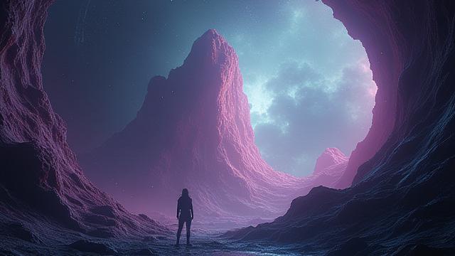 ボイドエクスプローラー：VR空間を探索するSF体験ゲームのスクリーンショット