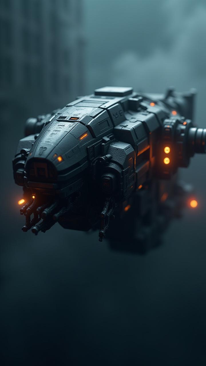 Xelquindarvethの生徒が制作した宇宙船の3Dレンダリング